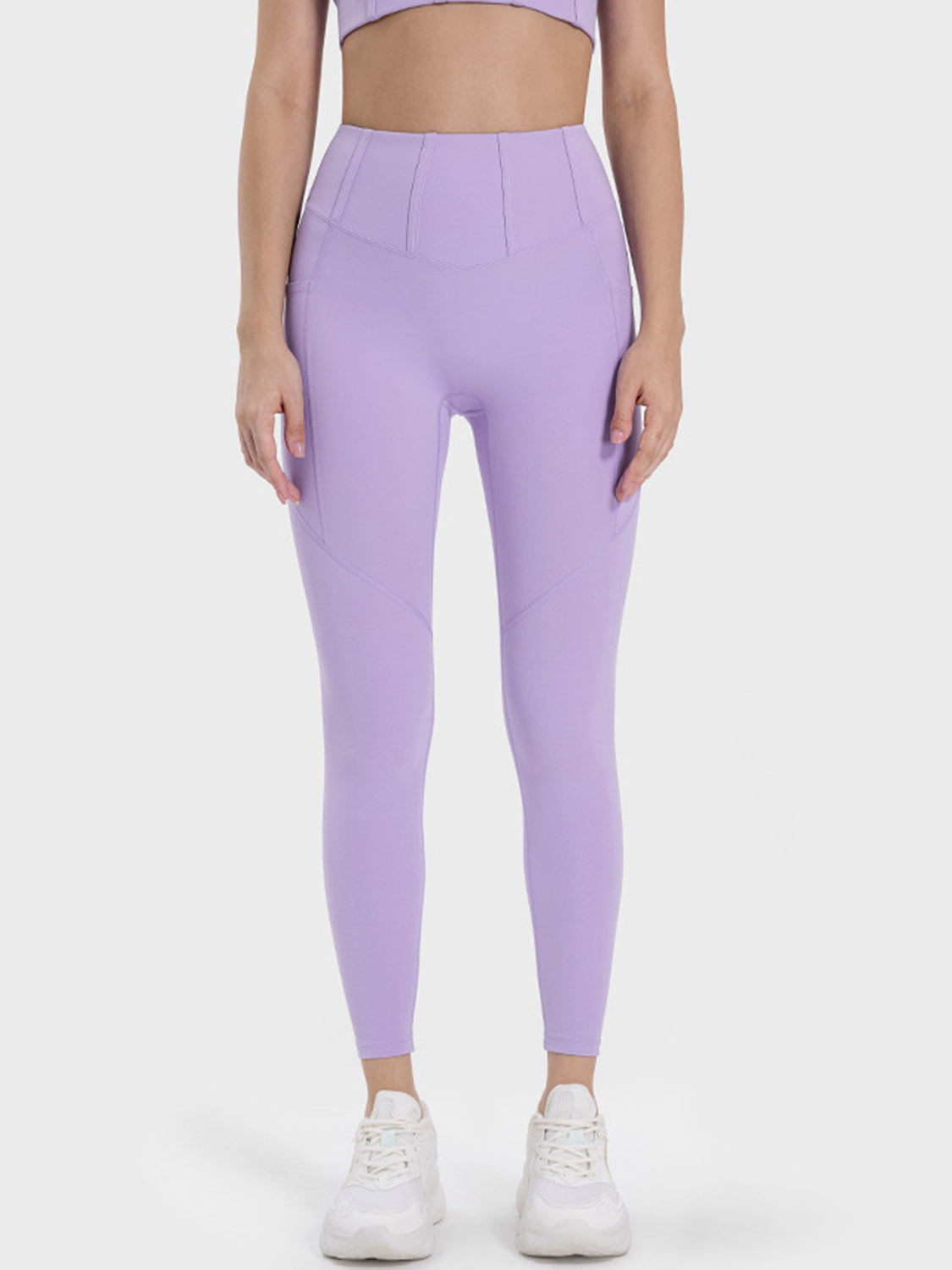 Millennia Pocketed High Waist Active Leggings 