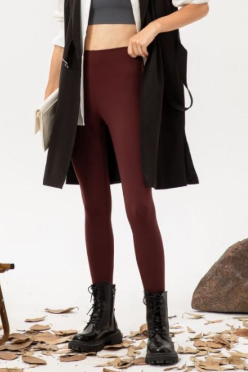 High Waist Skinny Active Pants 