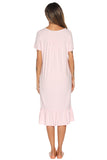 Lace Detail Square Neck Lounge Dress 