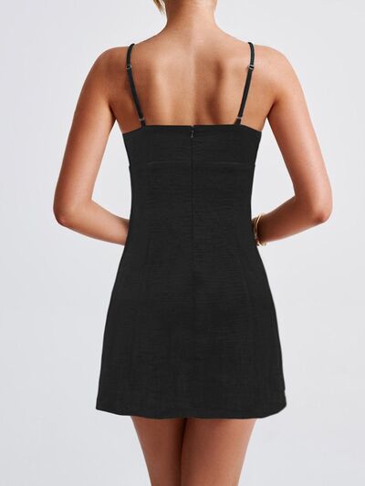Contrast Mini Cami Dress Dresses