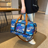 Canvas Printed Travel Bag 