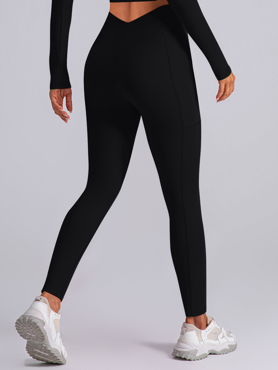 High Waist Active Leggings with Pockets Active wear