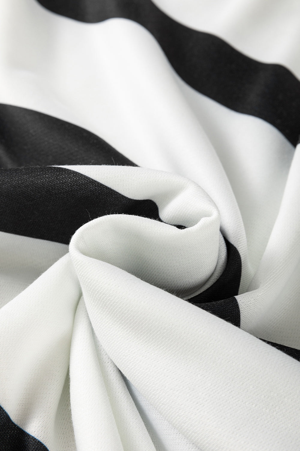 Striped Round Neck Long Sleeve Top and Pants Set 