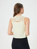 Millennia Round Neck Cropped Active Tank 