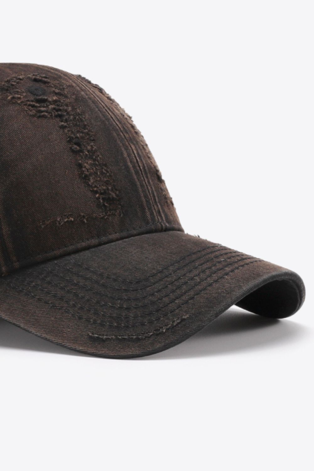 Distressed Adjustable Baseball Cap 