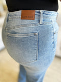 Judy Blue Full Size High Waist Wide Leg Jeans 