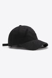 Distressed Adjustable Baseball Cap 