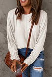 Double Take Full Size Round Neck Long Sleeve T-Shirt 