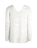 Angel Wings Single Shoulder Long Sleeve Sweater 
