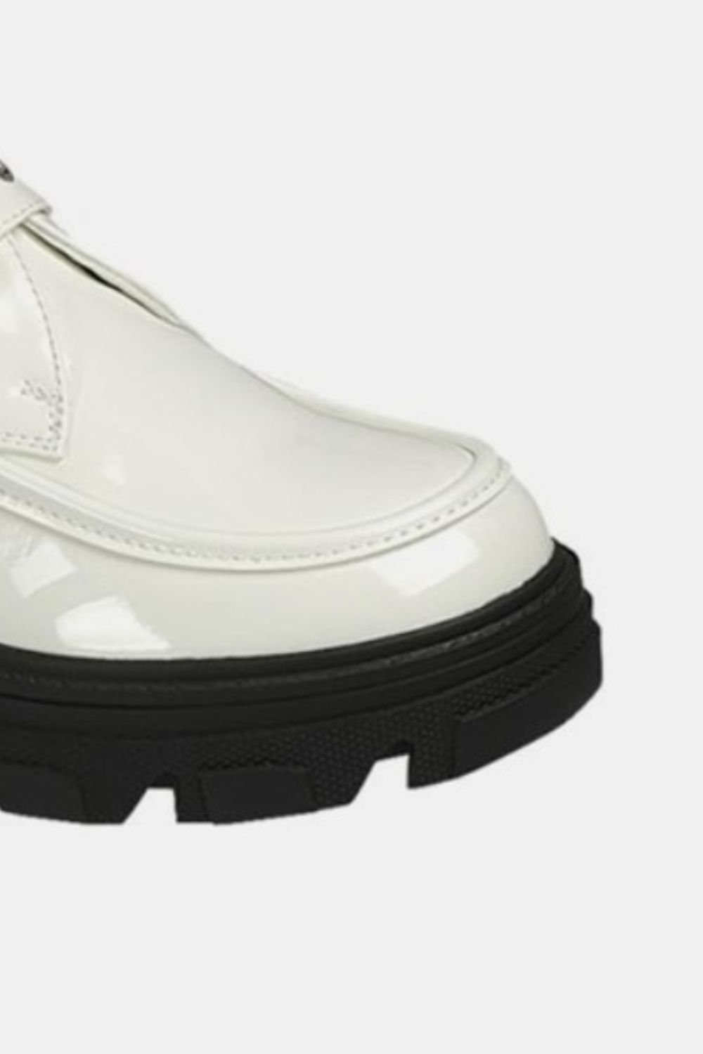 Forever Link Buckled Platform Lug Sole Loafers 