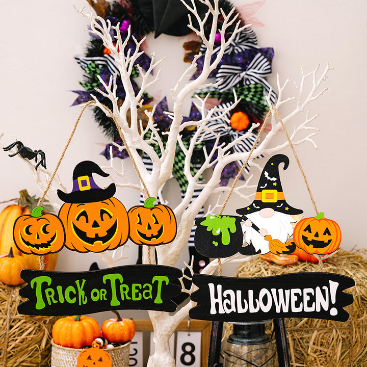 HALLOWEEN TRICK OR TREAT Hanging Widget 