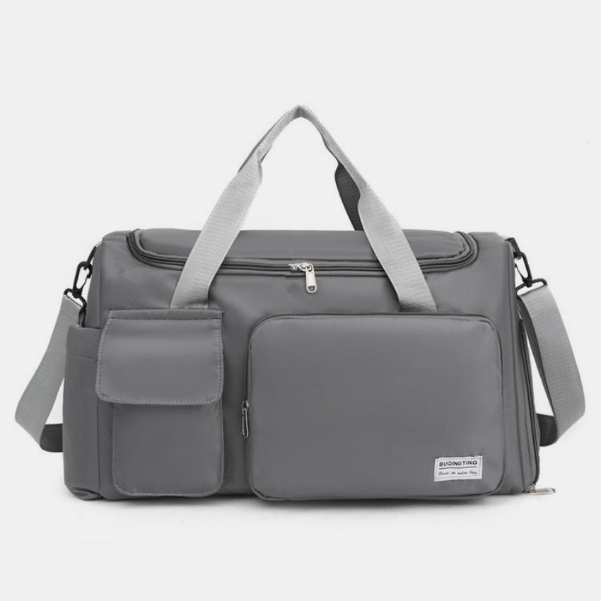 Oxford Cloth Detachable Strap Travel Bag 