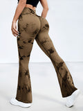Tie-Dye High Waist Active Leggings 