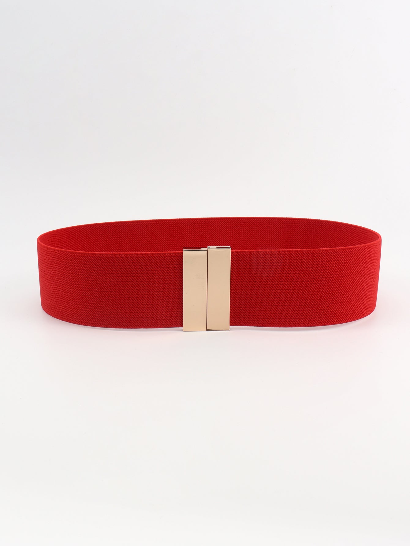 Alloy Buckle Elastic Belt 