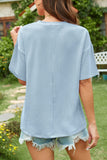 Lovelet Round Neck Half Sleeve T-Shirt 