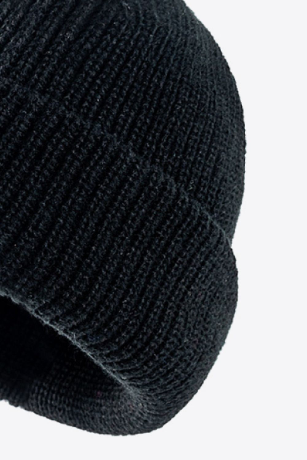 Calling For Winter Rib-Knit Beanie 