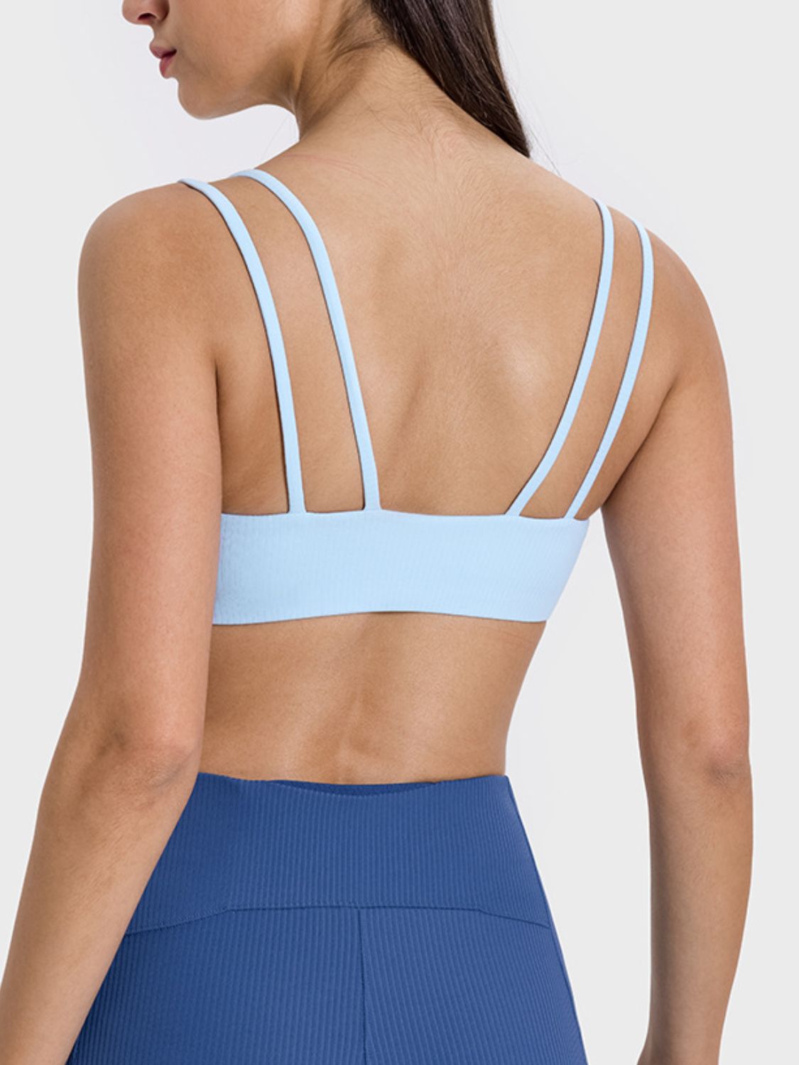 Millennia Scoop Neck Double Strap Active Cami 