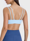 Millennia Scoop Neck Double Strap Active Cami 