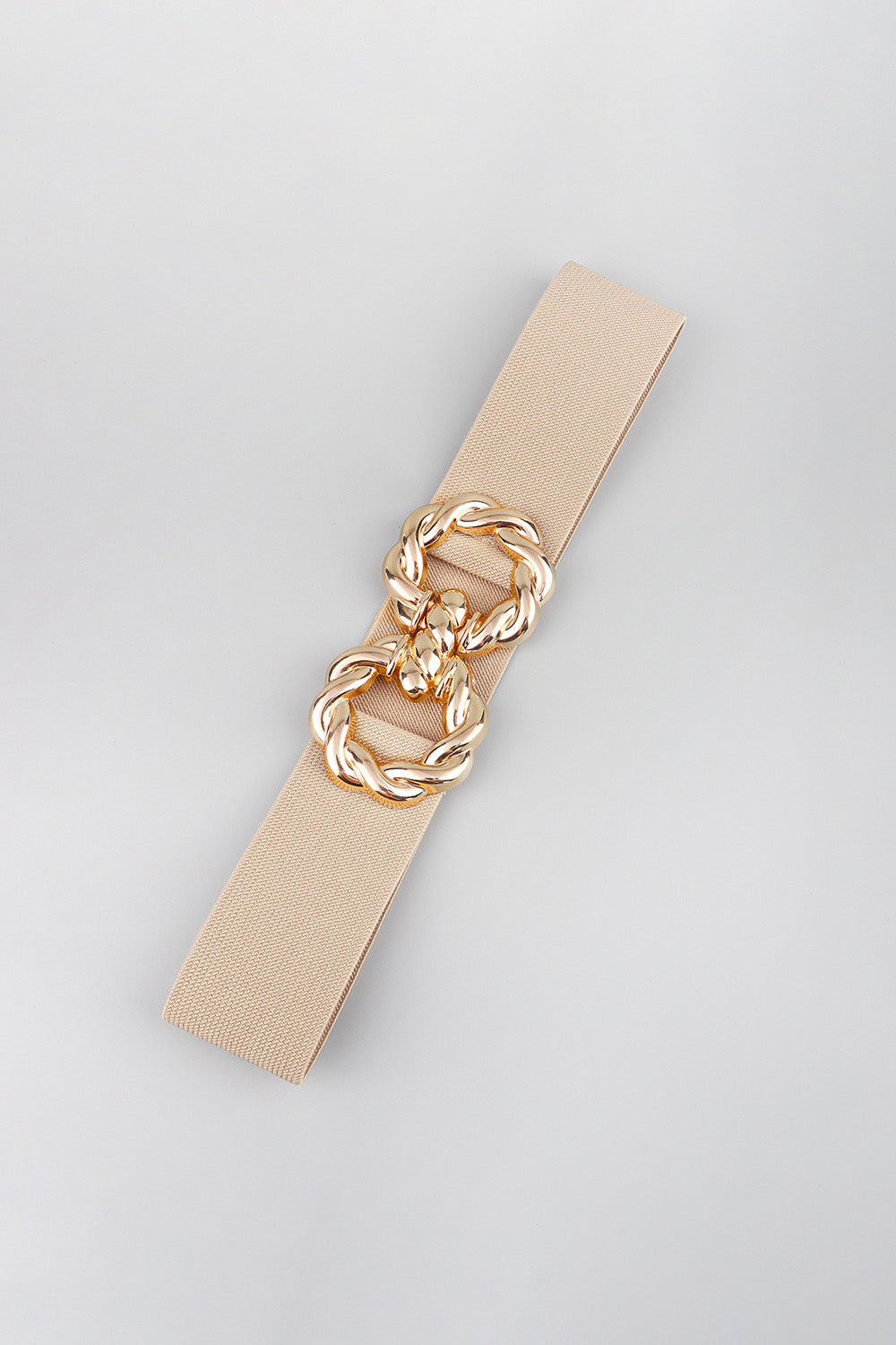 Zinc Alloy Buckle Elastic Belt 