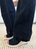 Judy Blue Full Size High Waist Distressed Flare Jeans 