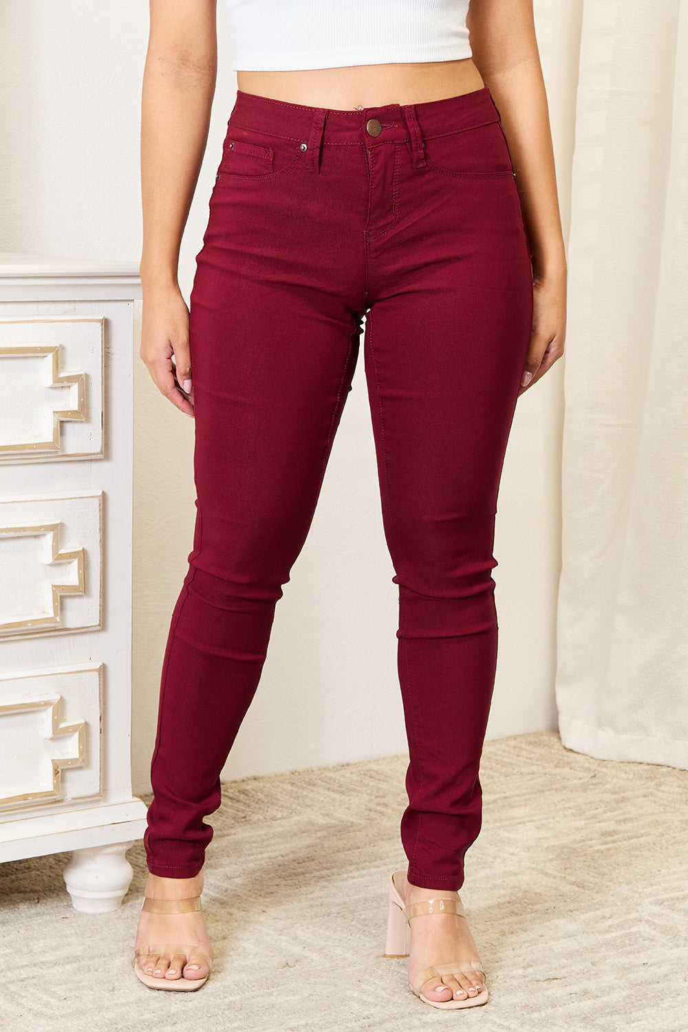 YMI Jeanswear Skinny Jeans with Pockets 