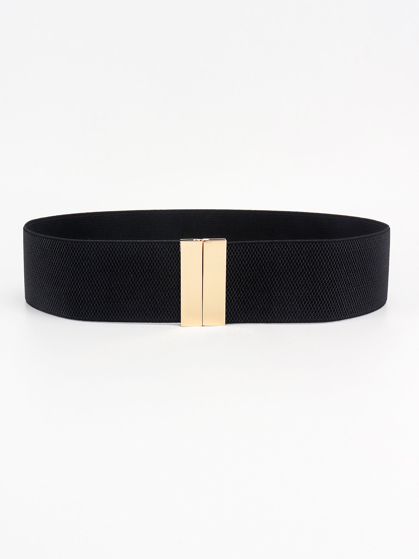 Alloy Buckle Elastic Belt 