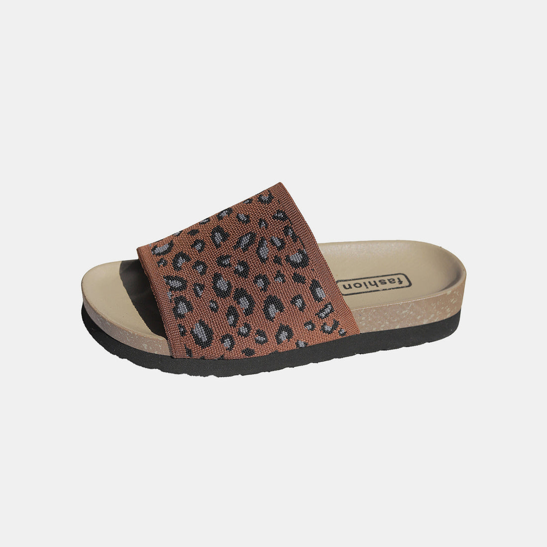 Leopard Open Toe Sandals 