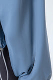 Drawstring Zip Up Dropped Shoulder Active Outerwear 