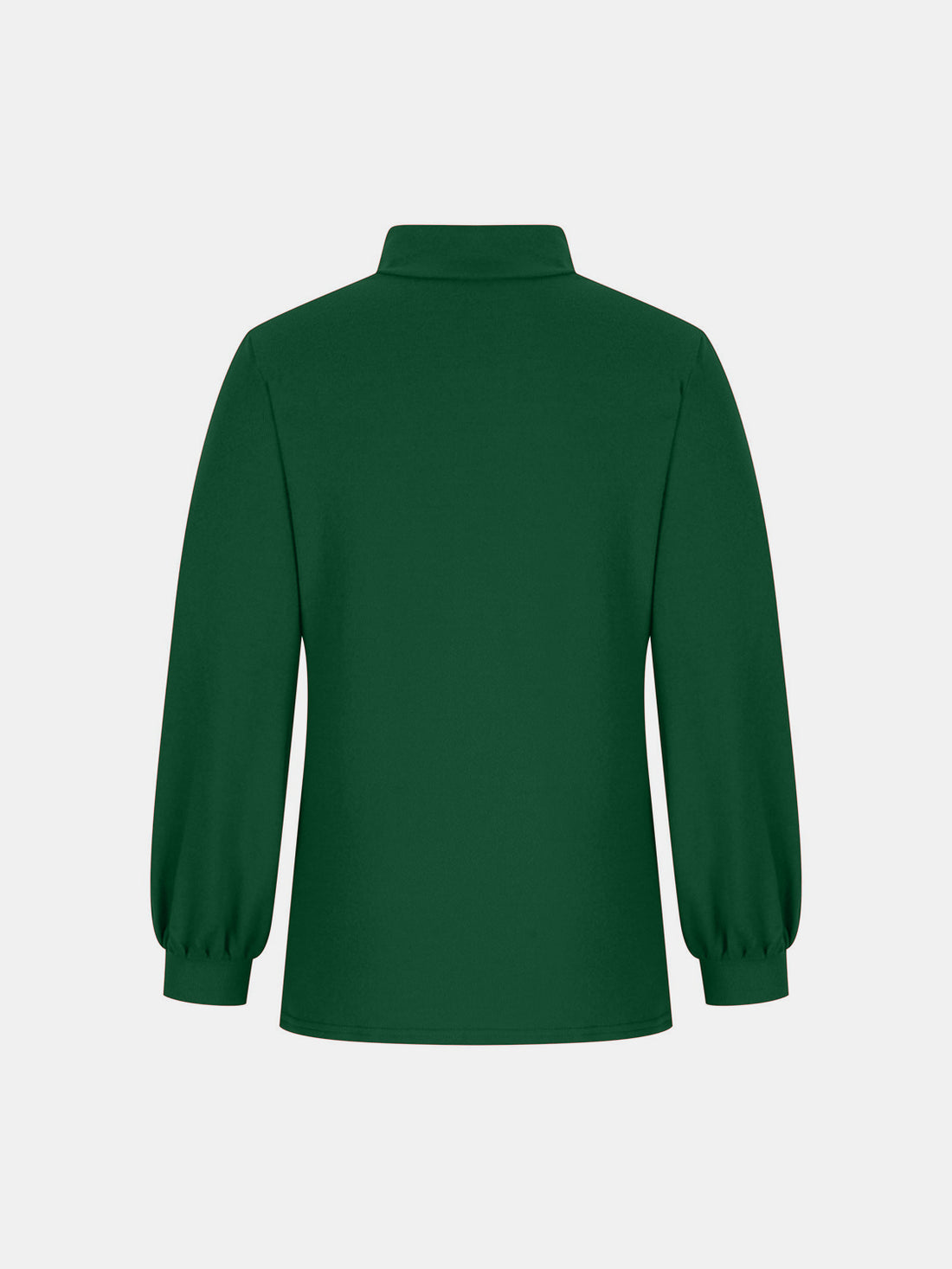 Full Size Mock Neck Long Sleeve T-Shirt 