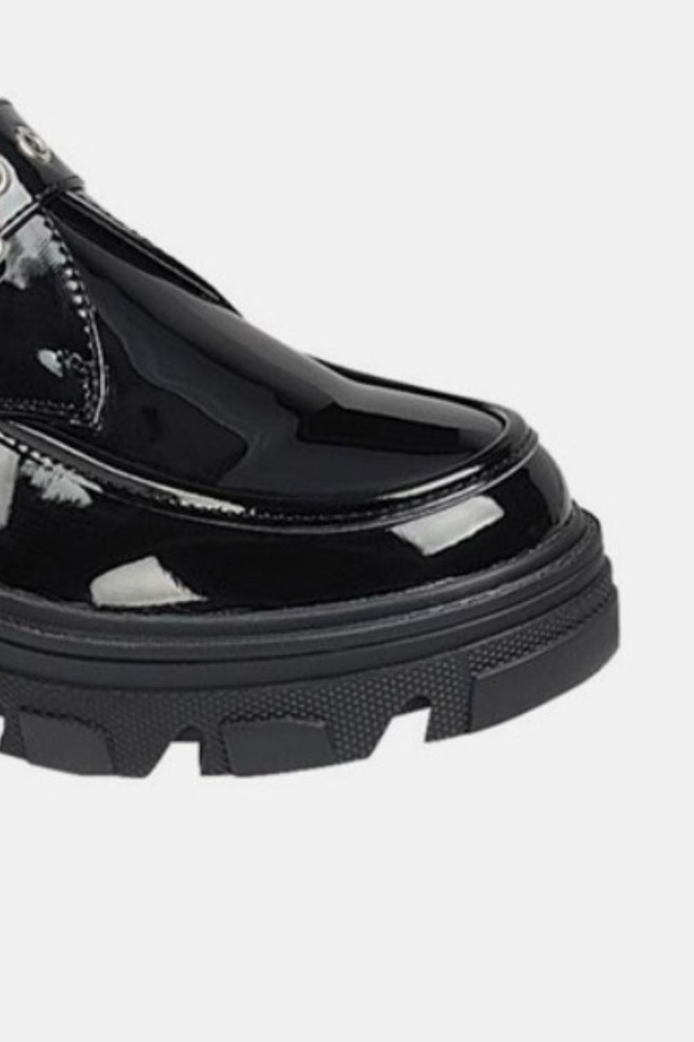 Forever Link Buckled Platform Lug Sole Loafers 