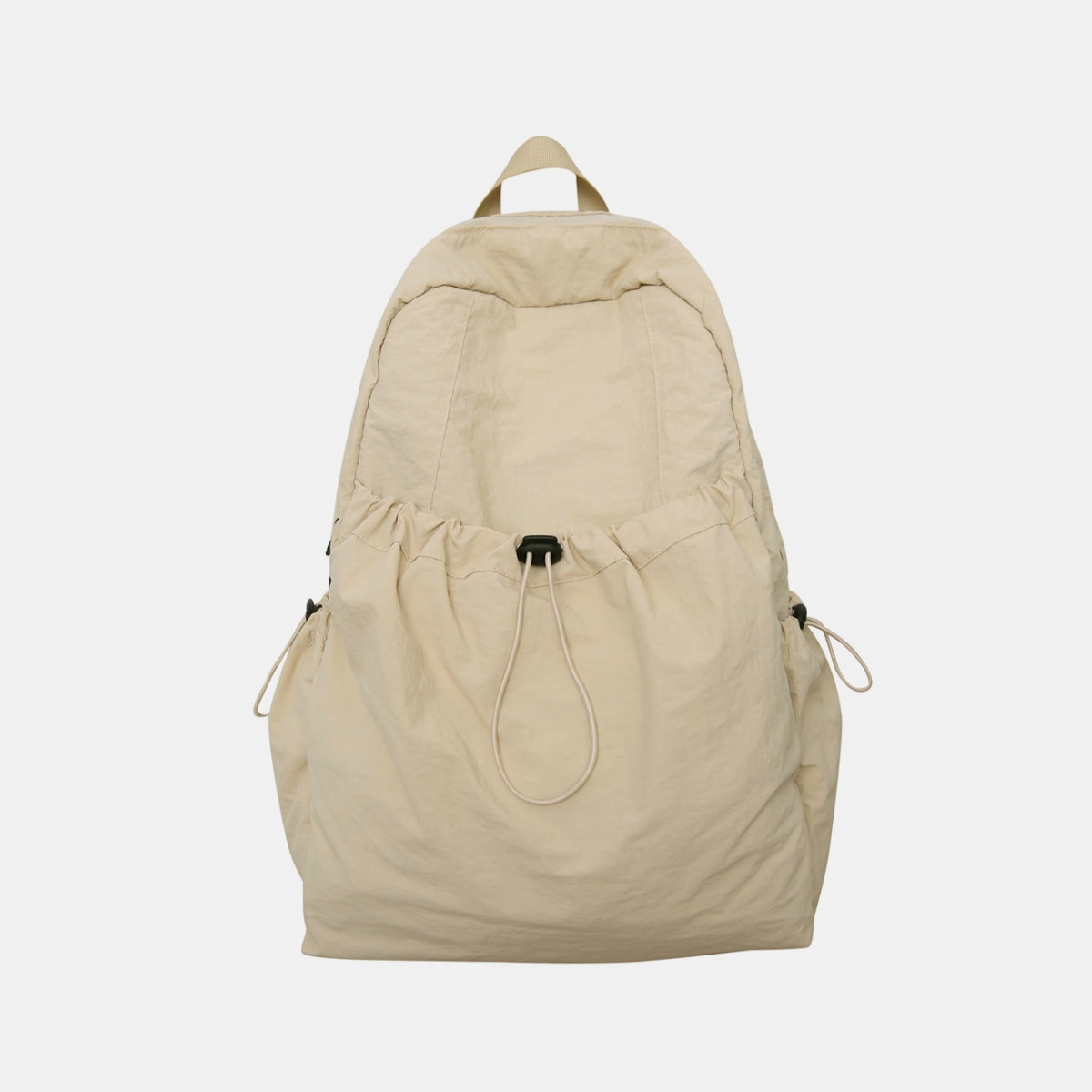 Drawstring Nylon Backpack Bag 