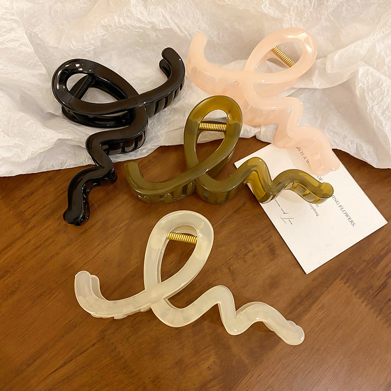 Acrylic Hair Claw Clip 