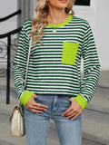 Striped Long Sleeve T-Shirt 