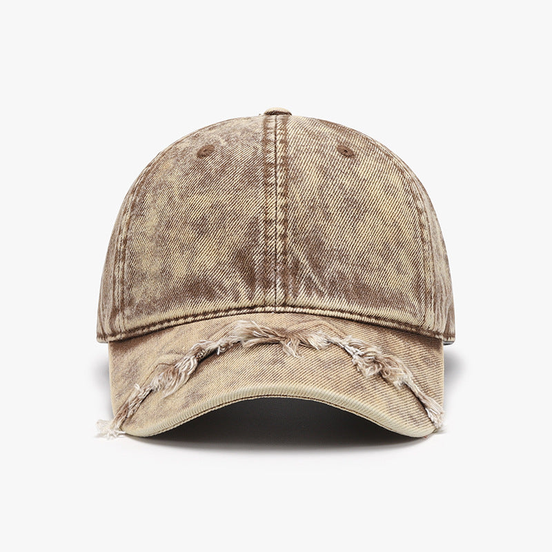 Fringe Adjustable Cotton Baseball Cap 