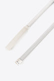 Elastic Iron Skinny Belt 