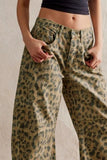 Wide Leg Jeans with Pockets 