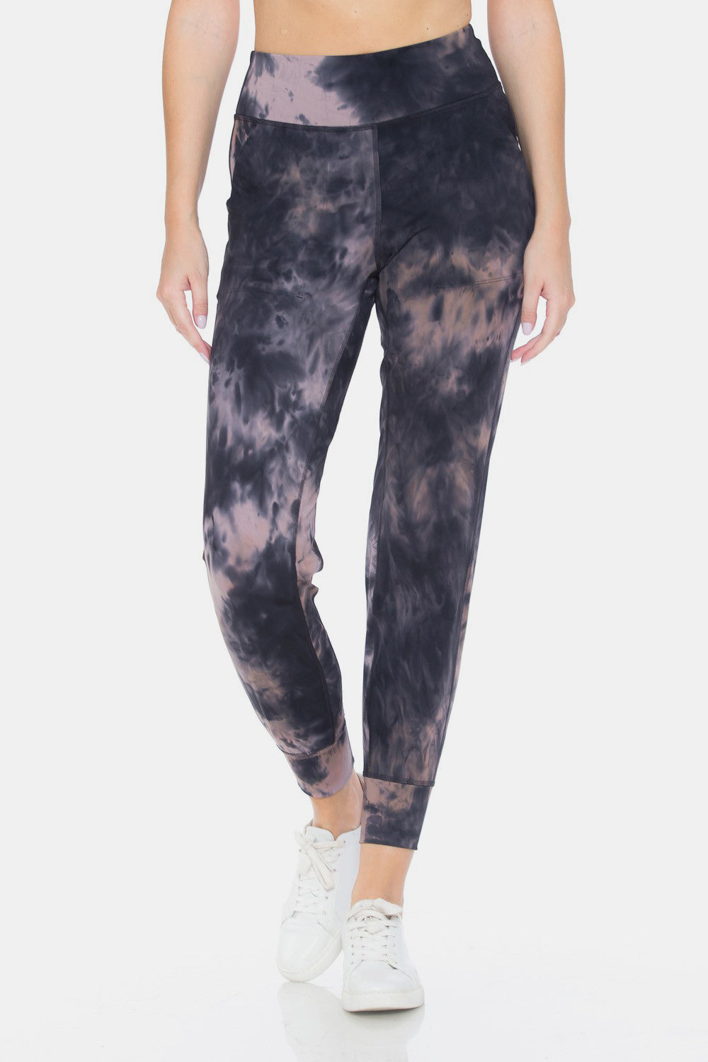Leggings Depot Tie-Dye High Waist Cropped Leggings leggings