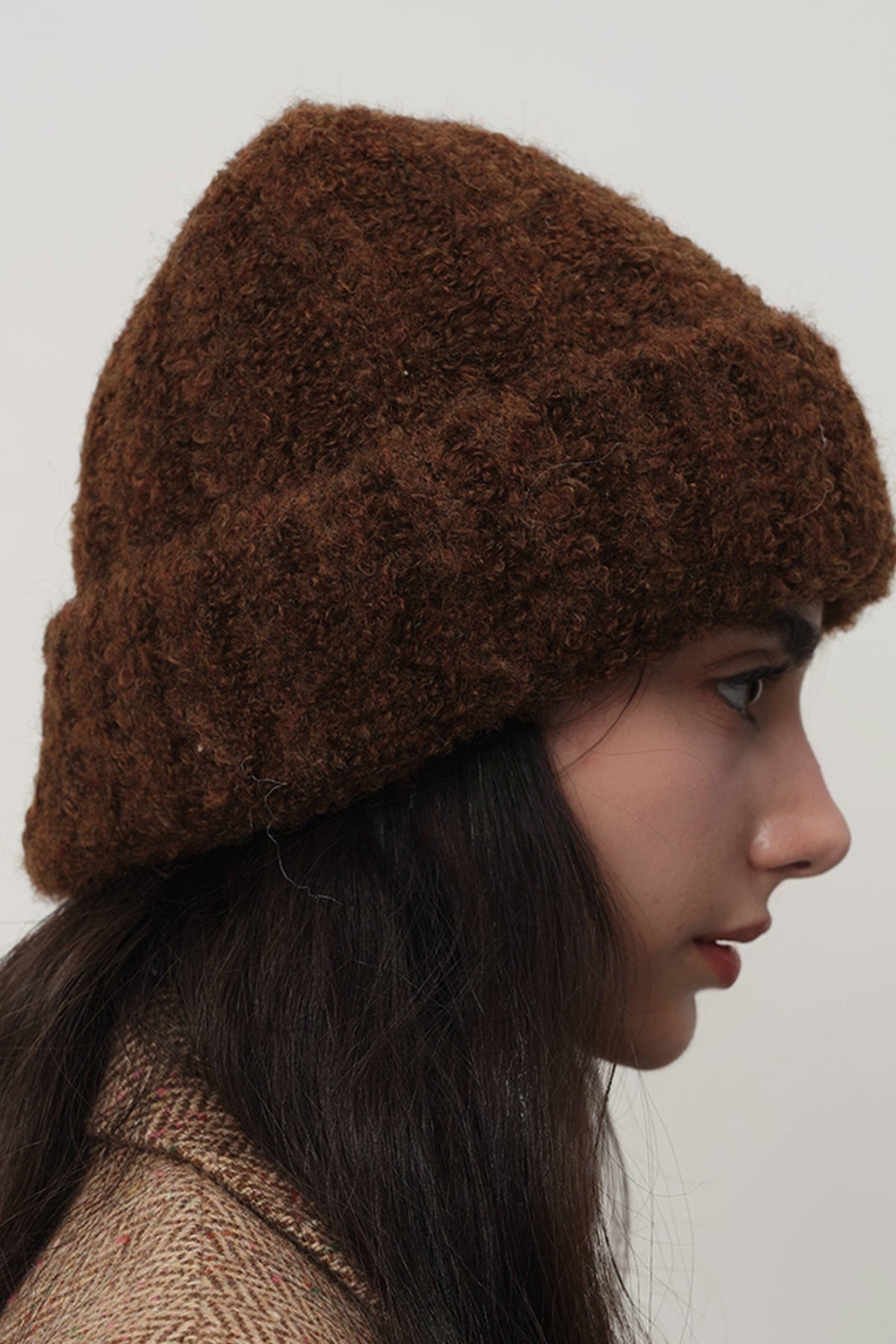 Solid Color Thermal Knit Hat 