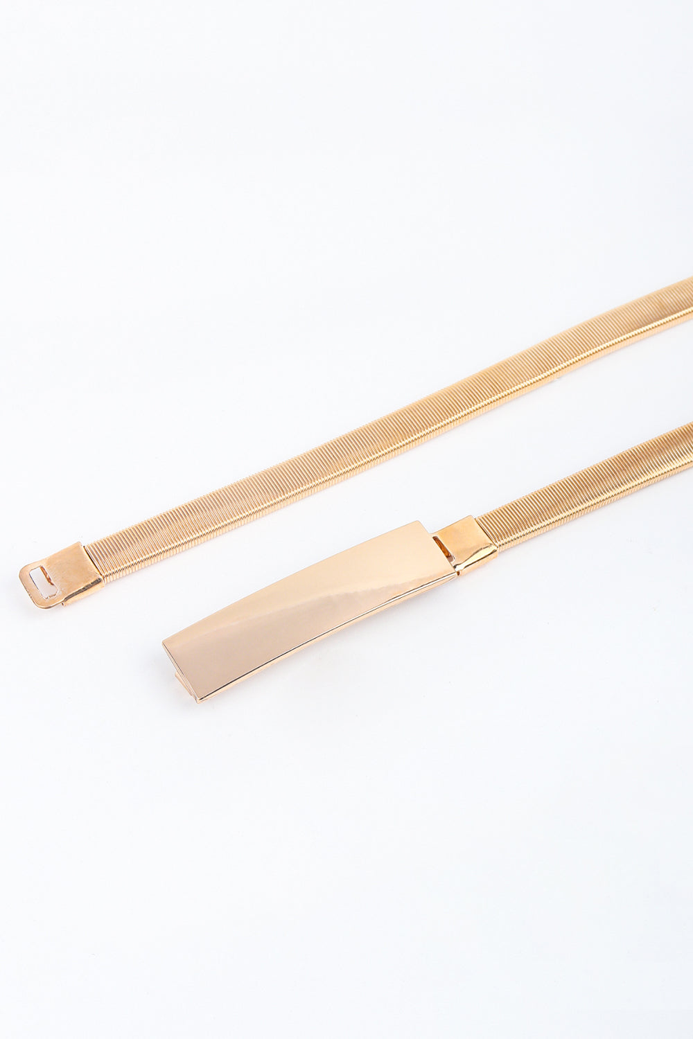 Elastic Iron Skinny Belt 