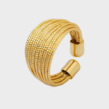 Titanium Steel Open Ring 