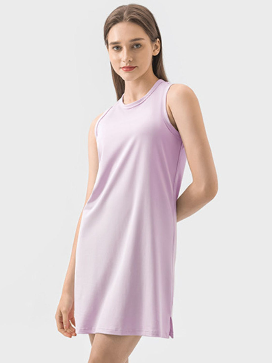Millennia Round Neck Sleeveless Active Dress 