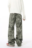 Camouflage Jeans with Pockets 