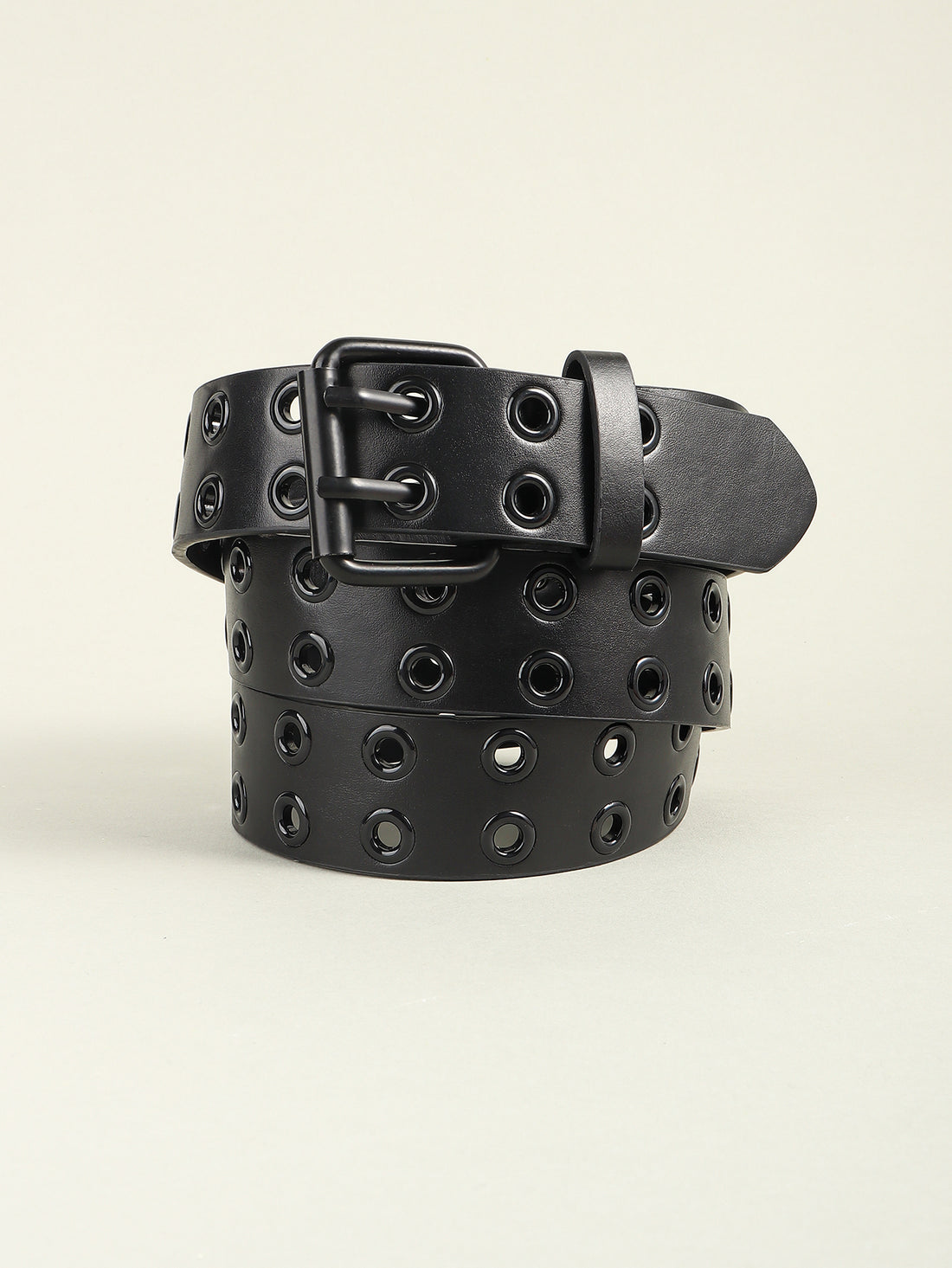 Grommet PU Leather Belt 