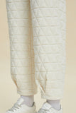 Double Take Full Size Texture Round Neck Long Sleeve Top and Pants Set 
