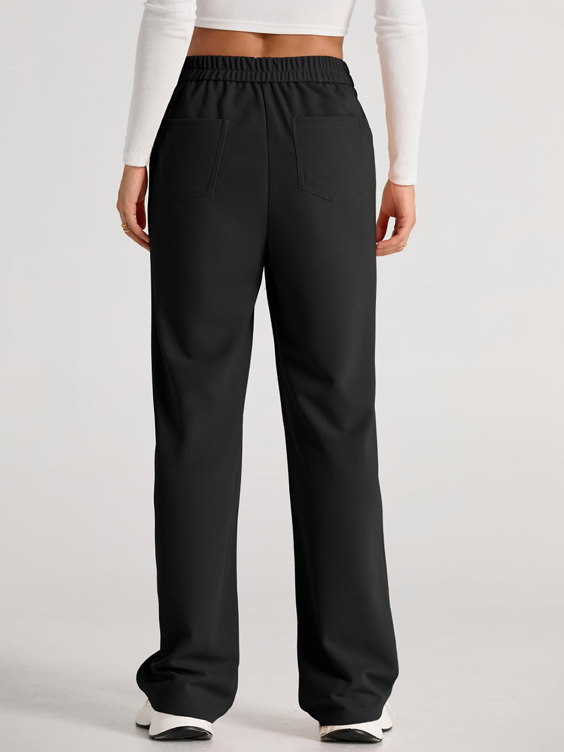 High Waist Wide Leg Pants Pants