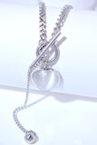 Titanium Steel Heart Necklace 