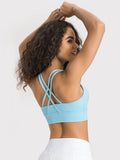 Millennia Crisscross Scoop Neck Active Tank 