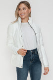 YMI Pocketed Zip Up Turtleneck Puffer Jacket 