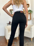 Judy Blue Full Size Distressed Tummy Control High Waist Skinny Jeans 