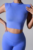 Mock Neck Active Tank 